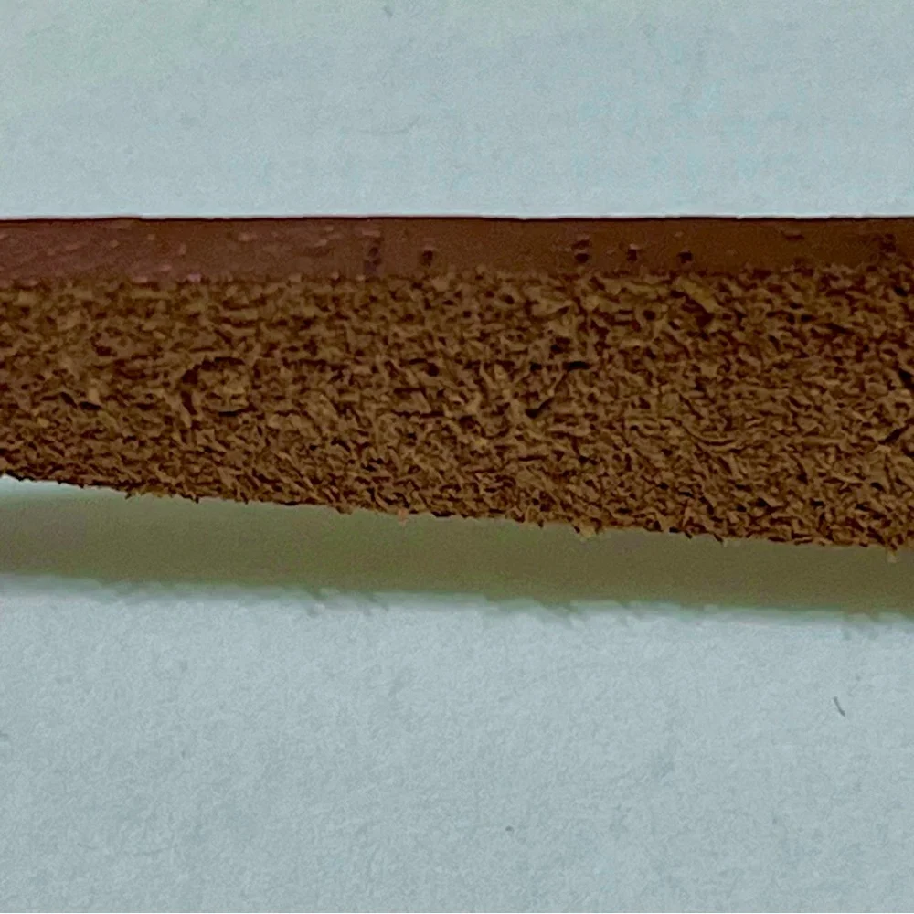 J. Crew Brown and Blue Belt Sleek Design